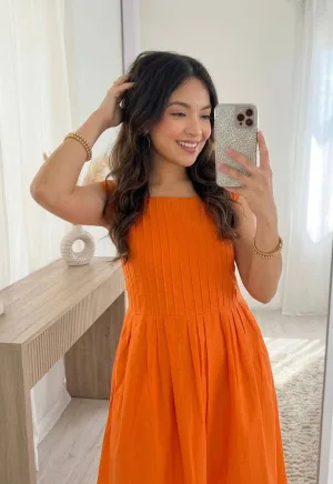 Sunset Glow Magic Slub Cotton Co-ord Suit