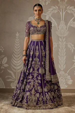 Royalty Faux Georgette Sequin Lehenga Set
