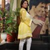 Yellow Chikankari Kurti