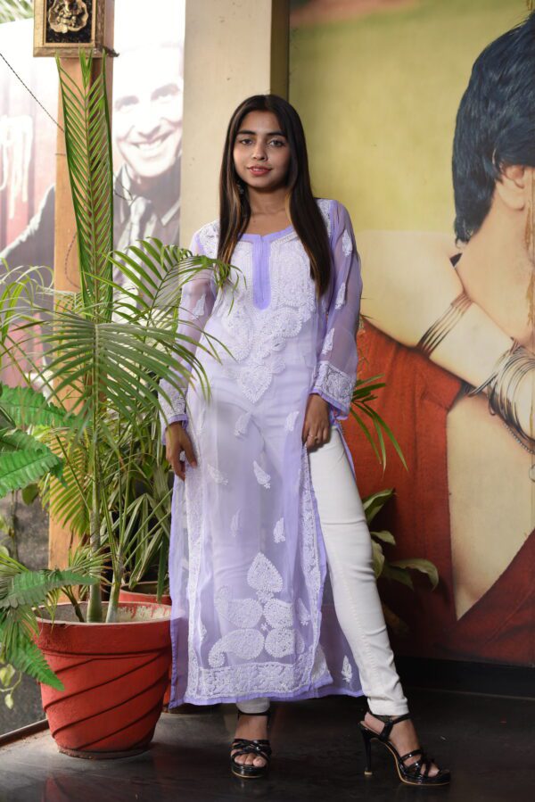 Kadhai work kurti