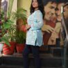 Blue chikan kurti