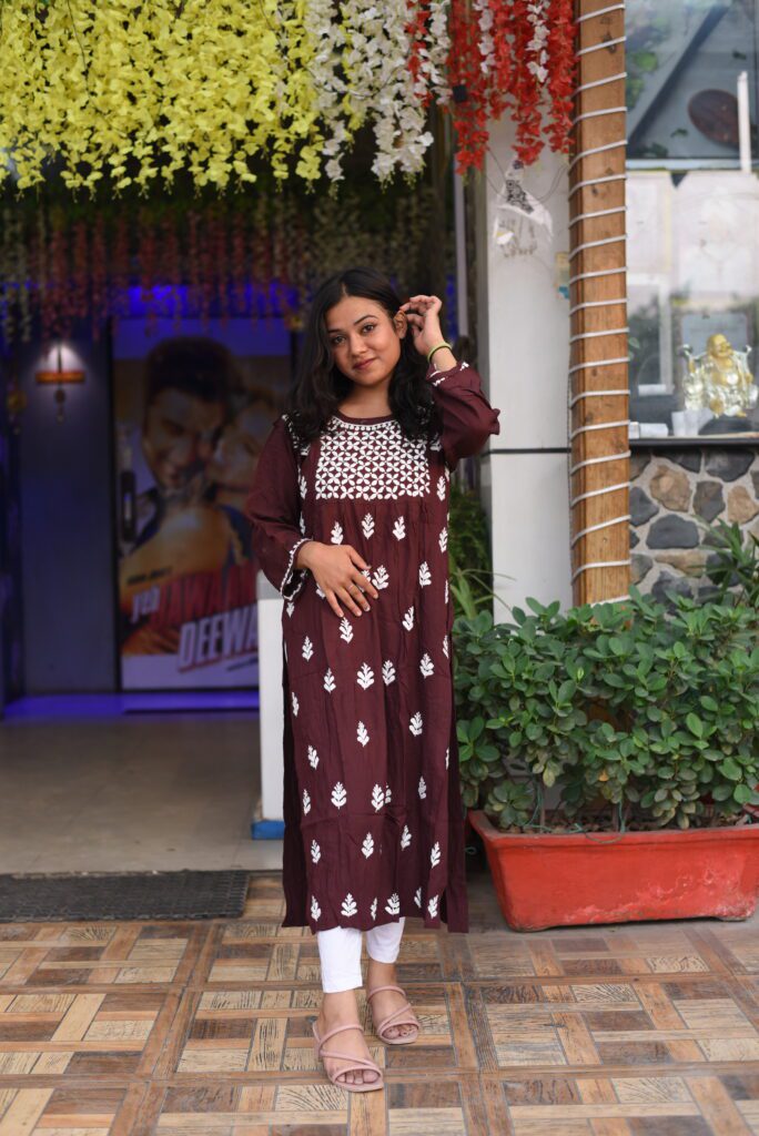 pure cotton kurti