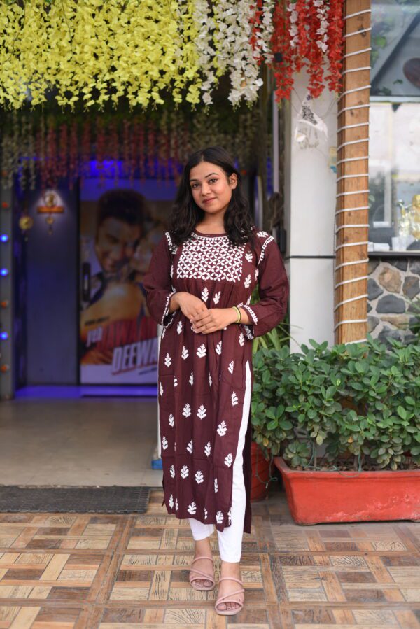 pure cotton kurti