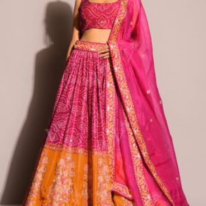 Bandhni Lehnga