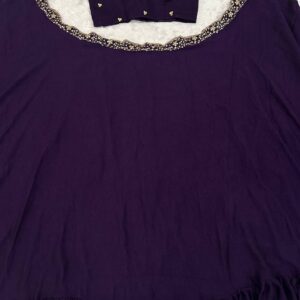 Purple Party Wear Lehenga - Image 6