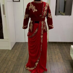 Ready to wear stylish saree - Image 1