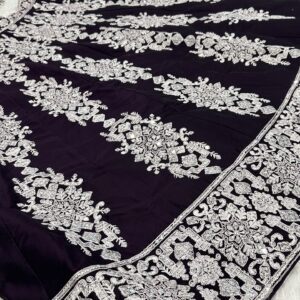 Gleaming Blooms Kasturi Silk Lehenga Set - Image 5