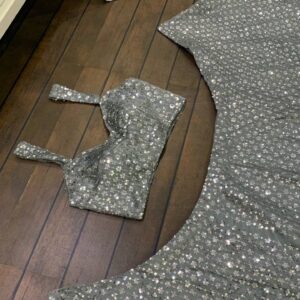 Kasturi crep silk lehenga - Image 3